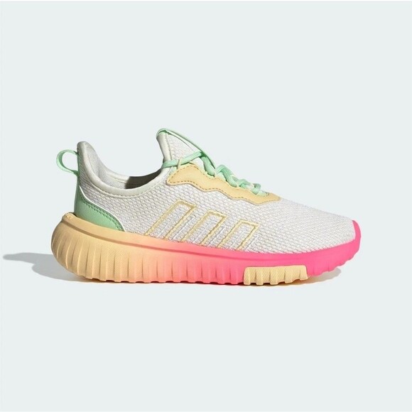 Adidas Kaptir Flow 2.0 Off White Wonder White Lucid Pink JR8090 Men\'s Size 7 main image 7